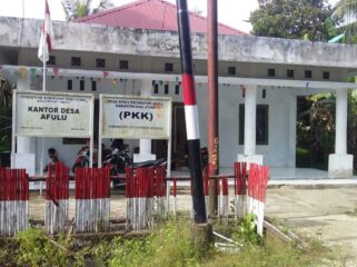 foto dok.Kantor Desa Afulu Nias Utara (AS zega)