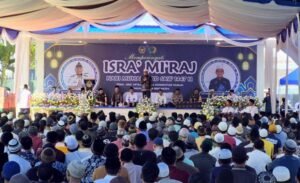 Isra Mi’raj di Lapas Labuhan Ruku, Tausiah Ustadz Anugerah Cahyadi Hangatkan Suasana