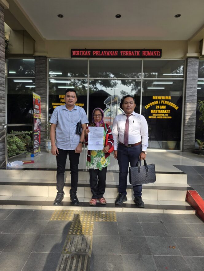 
					Tanah Lansia Diserobot Orang, Kini Seorang Warga Lansia Resmi Buat Laporan Ke Polda