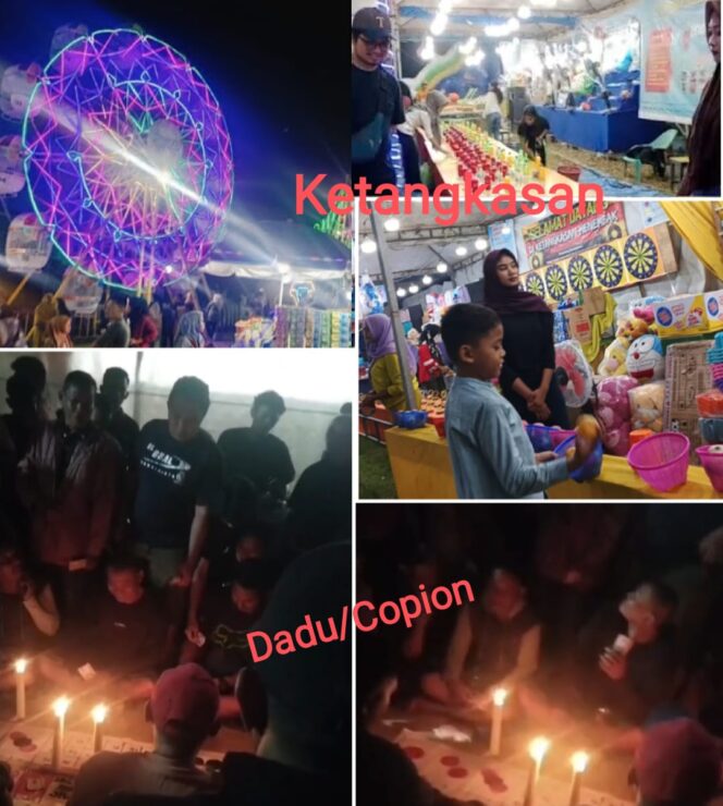 
					Pasar Malam Berkedok Judi Cenderai Bulan Suci Ramadhan di Lapangan Sei Bejangkar
