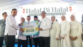 Foto suasana halal bihalal lebaran idulfitri 1447H pemkab Deli Serdang.(25/3/2026). Istimewa.