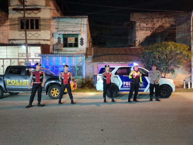 
					Pastikan Kota Kondusif, Polres Tanjung Balai Gelar Patroli Skala Besar