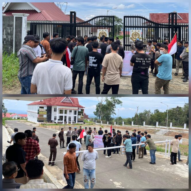 
					Mahasiswa Geruduk Kantor Kejari Tapsel Desak Jaksa Profesional Tangani Penangkapan Sopir Truk