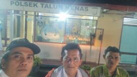 Foto: saksi yang lagi berada di kapolsek talun kenas (2/4/2026)