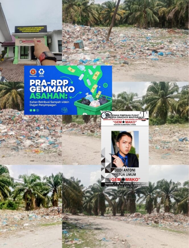 
					GEMMAKO Soroti Retribusi Sampah Dengan Dugaan Penyimpangan dI DLH