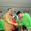 Bupati Deli Serdang Asriludin Tambunan hadiri Muscab PKB Deli Serdang.