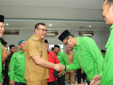 Bupati Deli Serdang Asriludin Tambunan hadiri Muscab PKB Deli Serdang.