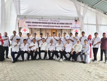 Foto: Pengurus PMI Deli Serdang(ist)