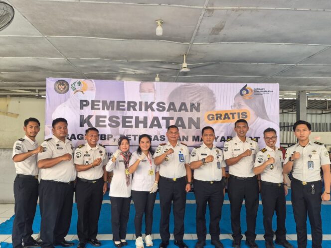 
					Gandeng Dinkes Batu Bara Lapas Labuhan Ruku Gelar Pemeriksaan Kesehatan Gratis 