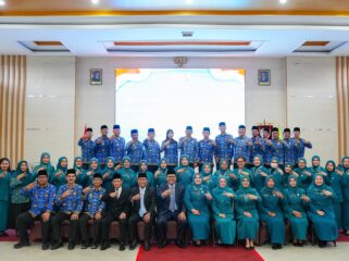 Foto: pengurus TP PKK Deli Serdang 2025-2030