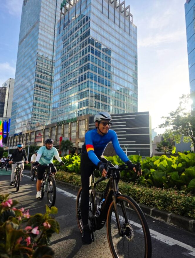 
					Jakarta Gelap Gulita, GM PLN UID Jaya Santai Bersepeda Pagi Hari