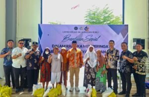 Wujud Kepedulian Sosial, Lapas Labuhan Ruku Salurkan Bantuan Kepada Masyarakat 