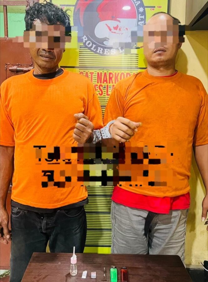 
					Tindak Lanjuti Laporan Warga, Sat Narkoba Polres Langkat Amankan Dua Tersangka 