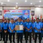 Bupati Deli Serdang, dr H Asri Ludin Tambunan menghadiri peringatan Hari Buruh Internasional (May Day) Kabupaten Deli Serdang Tahun 2026 di Balairung Pemerintah Kabupaten Deli Serdang, Lubuk Pakam, Senin (4/5/2026).