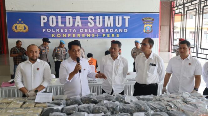 
					Gagalkan Peredaran Narkoba Skala Besar, Kinerja Kapolresta Dan Katres Narkoba Polresta Deliserdang Banjir Apresiasi