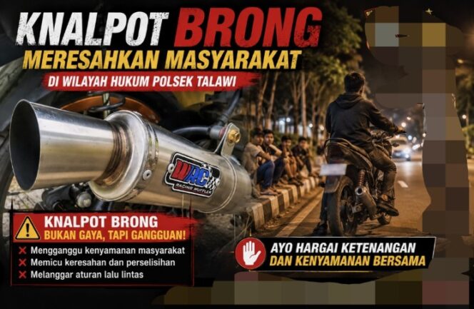 
					Knalpot Brong Resahkan Masyarakat APH Diminta Segera Bertindak