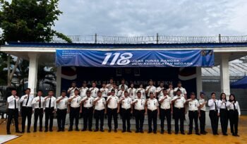Bangkit untuk Indonesia Maju, Lapas Labuhan Ruku Gelar Upacara Harkitnas Ke-118 Penuh Semangat Nasionalisme