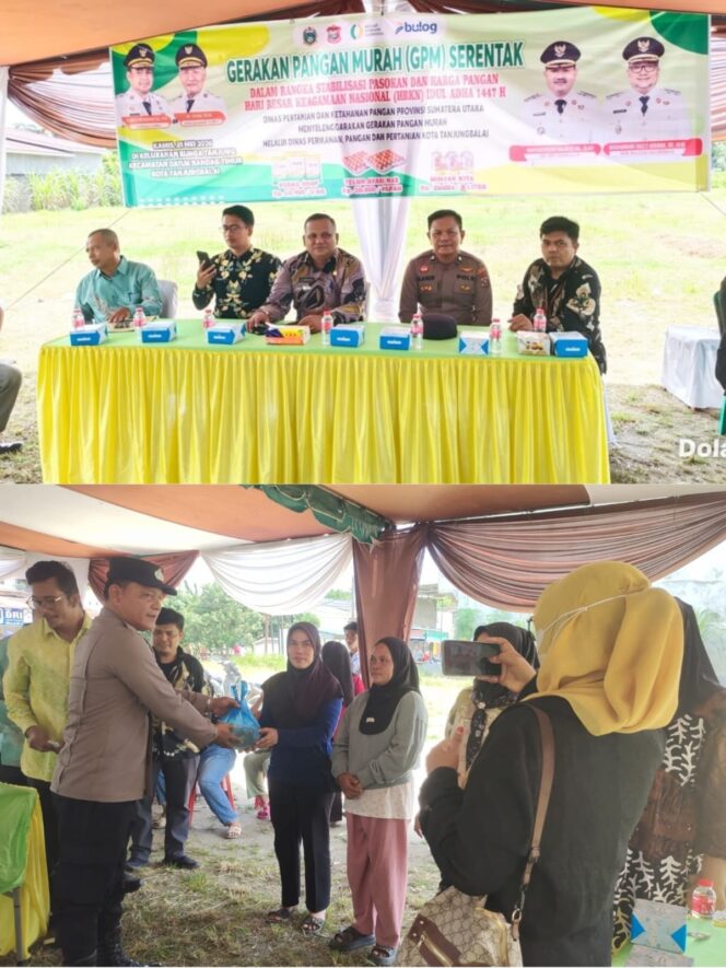 
					Polsek Datuk Bandar Kawal Gerakan Pangan Murah Serentak Nasional