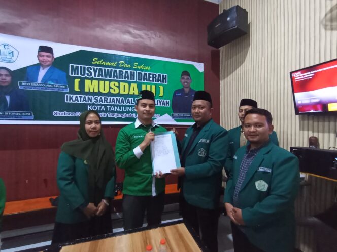 
					PD ISARAH Kota Tanjungbalai Gelar MUSDA Ke-III, Rizky Nanda Pahlawan, S. sos Terpilih