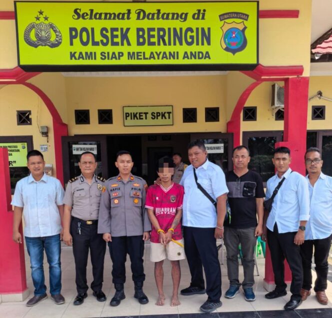 
					Kurang dari 2 Jam, Pelaku Pencurian Bertato Ular di Lengan Berhasil Diamankan Polsek Beringin