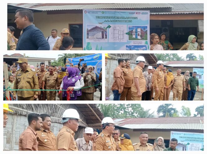 
					Bupati dan Wakil Bupati Deli Serdang Kunjungi Kutalimbaru, Resmikan RTLH hingga letakkan Batu Pertama Rehabilitasi SDN 101848