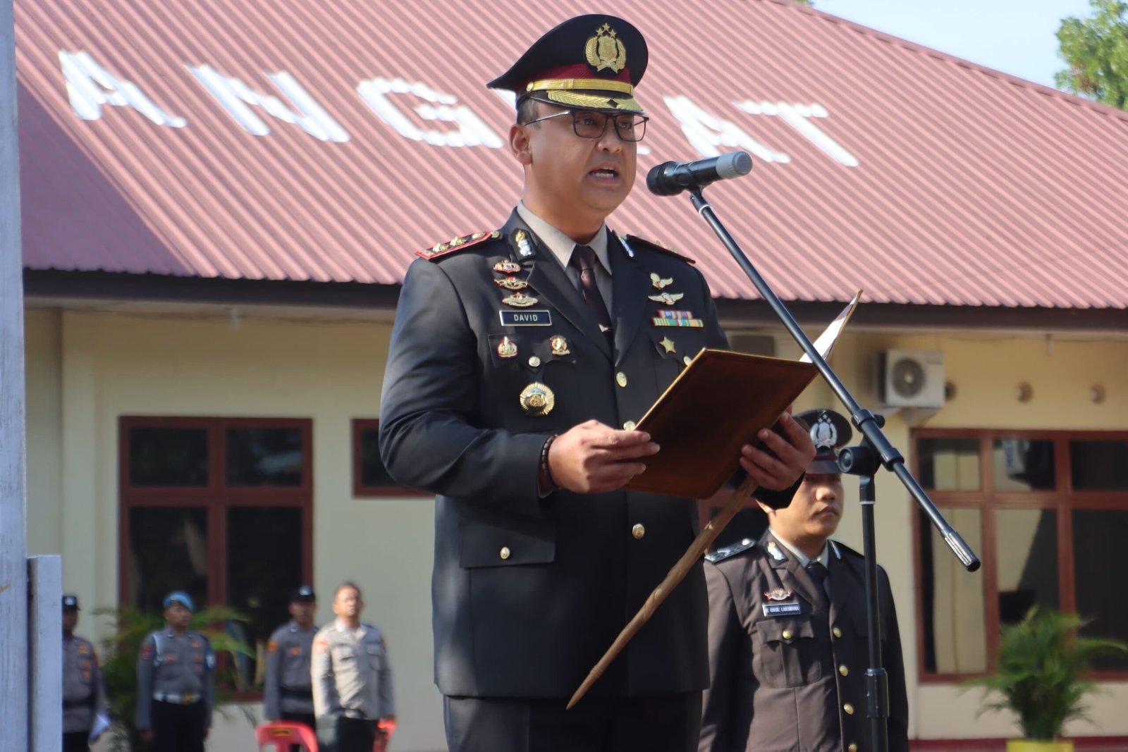 Kapolres Langkat AKBP David Triyo: Hari Lahir Pancasila Momentum Perkuat Pengabdian Polri