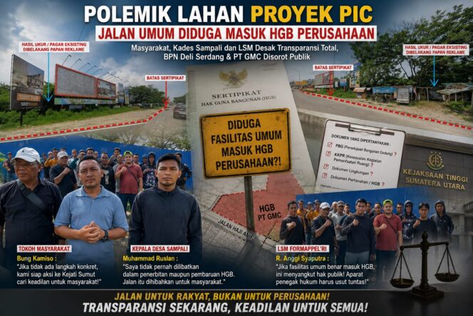 
					Jalan Haji Anif Diduga Masuk HGB PT GMC, Masyarakat Pertanyakan Legalitas Perizinan Proyek Pesona Indah Cemara