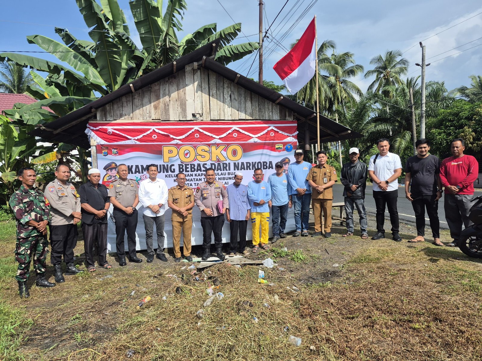 Sambut Hari Bhayangkara ke 80, Polres Tanjung Balai Nilai Lomba Kampung Bebas Narkoba