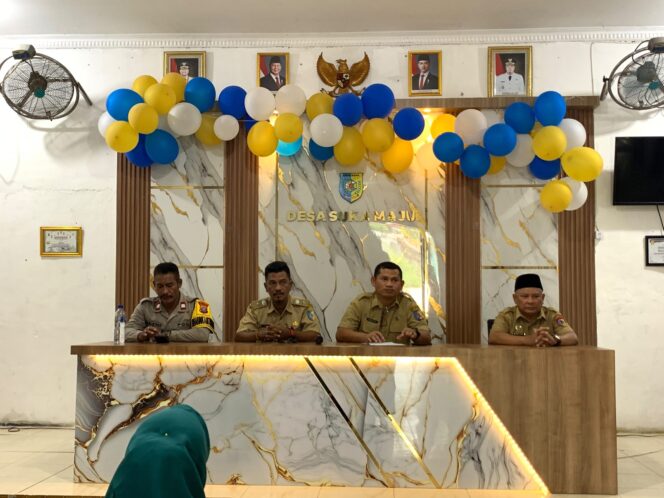 
					Kecamatan Tanjung Tiram Gelar Rapat Kamtibmas di Desa Suka Maju