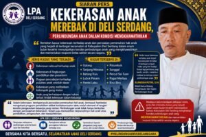 Deliserdang Sedang Tidak Baik-baik Saja, Kasus Kekerasan Terhadap Anak Sungguh Mengkhawatirkan 