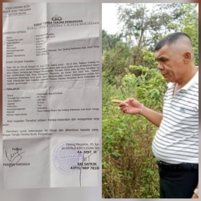 
					Diduga Serobot Lahan, Ahli Waris Laporkan ke Polisi