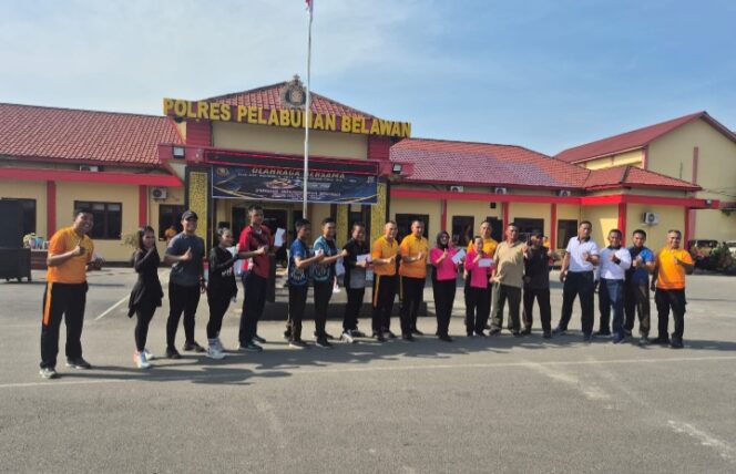 
					Pelindo Regional 1 Cabang Belawan Turut Semarakkan Hari Bhayangkara ke-80 Melalui Olahraga Bersama