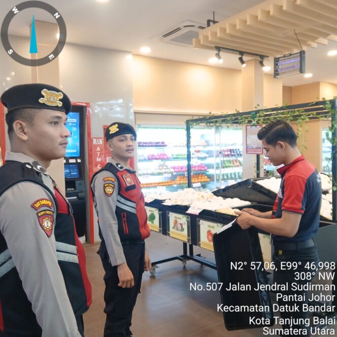 
					Jaga Kamtibmas Kondusif, Satsamapta Polres Tanjung Balai Gencarkan Patroli Kota
