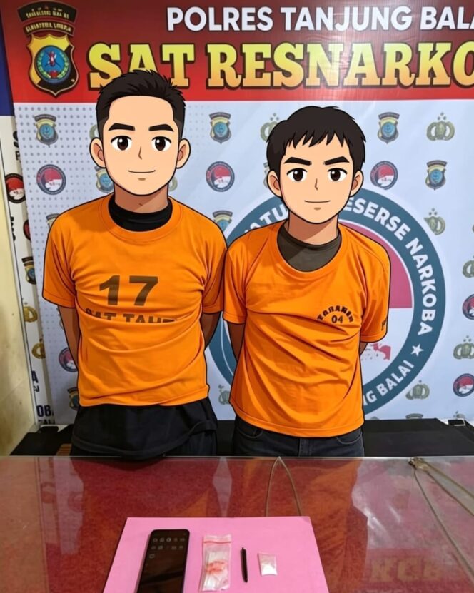 
					Gerak Cepat Berantas Penyalahguna Narkoba SatresNarkoba Polres Tanjungbalai Tangkap 2 Orang Pelaku