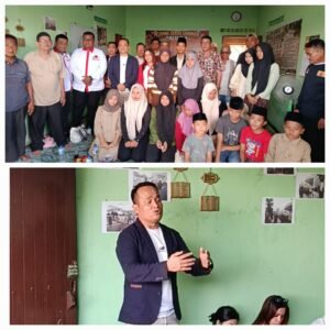 Masyarakat Tanah Suguhan Dalu XA Santuni Anak Yatim, BBHAR PDI Perjuangan Deli Serdang Siap Dampingi Perjuangan 260 Hektare
