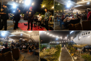 Komunitas Rocker Pecahkan Suasana Malam di Aero Brew Tanjung Morawa