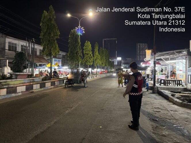 
					Jaga Kamtibmas Malam Hari, Sat Samapta Polres Tanjung Balai Giat Perintis Presisi