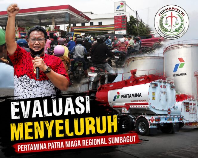 
					Tanggapi Pertamina Sumbagut, Formappel’RI : “Masyarakat Butuh Kepastian Pasokan, Bukan Sekadar Imbauan”