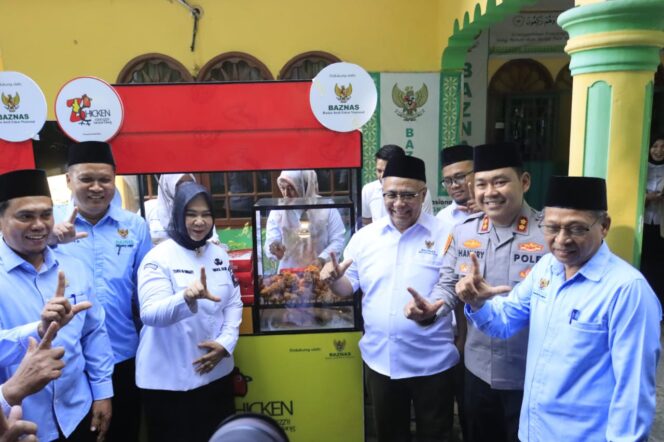 
					Kapolres Langkat Hadiri Launching Program Z-Chicken di Baznas
