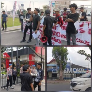 Mahasiswa Desak Polda Sumut Usut Tuntas Laporan Dugaan Penjualan Lahan Sawit, Serahkan Tuntutan ke DPD Partai Demokrat Sumut