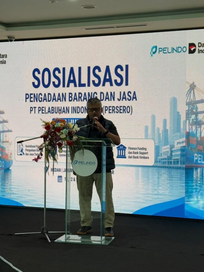 
					Pelindo Regional 1 Sukses Gelar Sosialisasi Pengadaan Barang dan Jasa Tahun 2026 di Medan