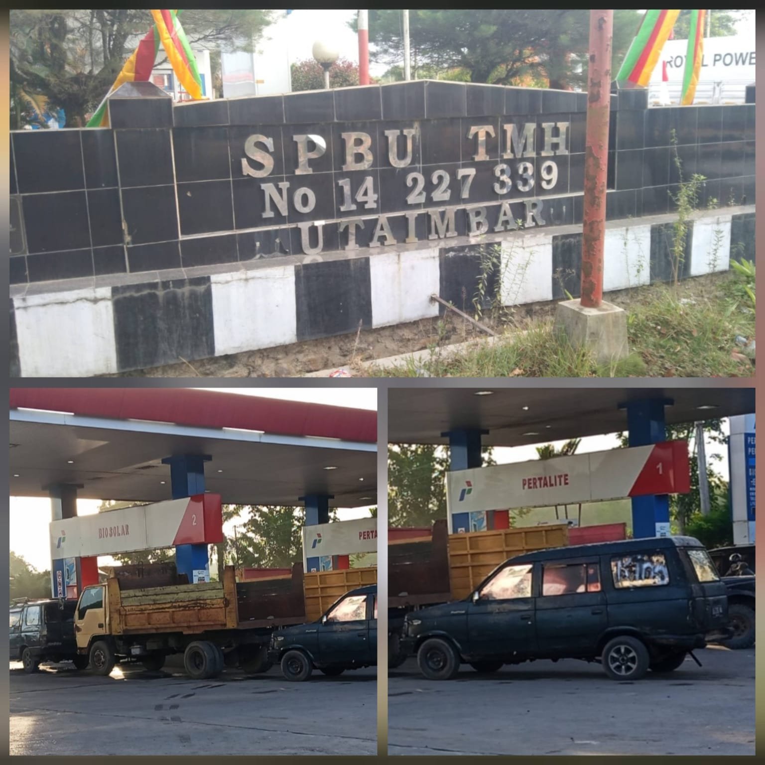 Mobil “Kompeng” Diduga Marak Serobot BBM Subsidi di SPBU Halongonan, Warga Keluhkan Antrean Panjang