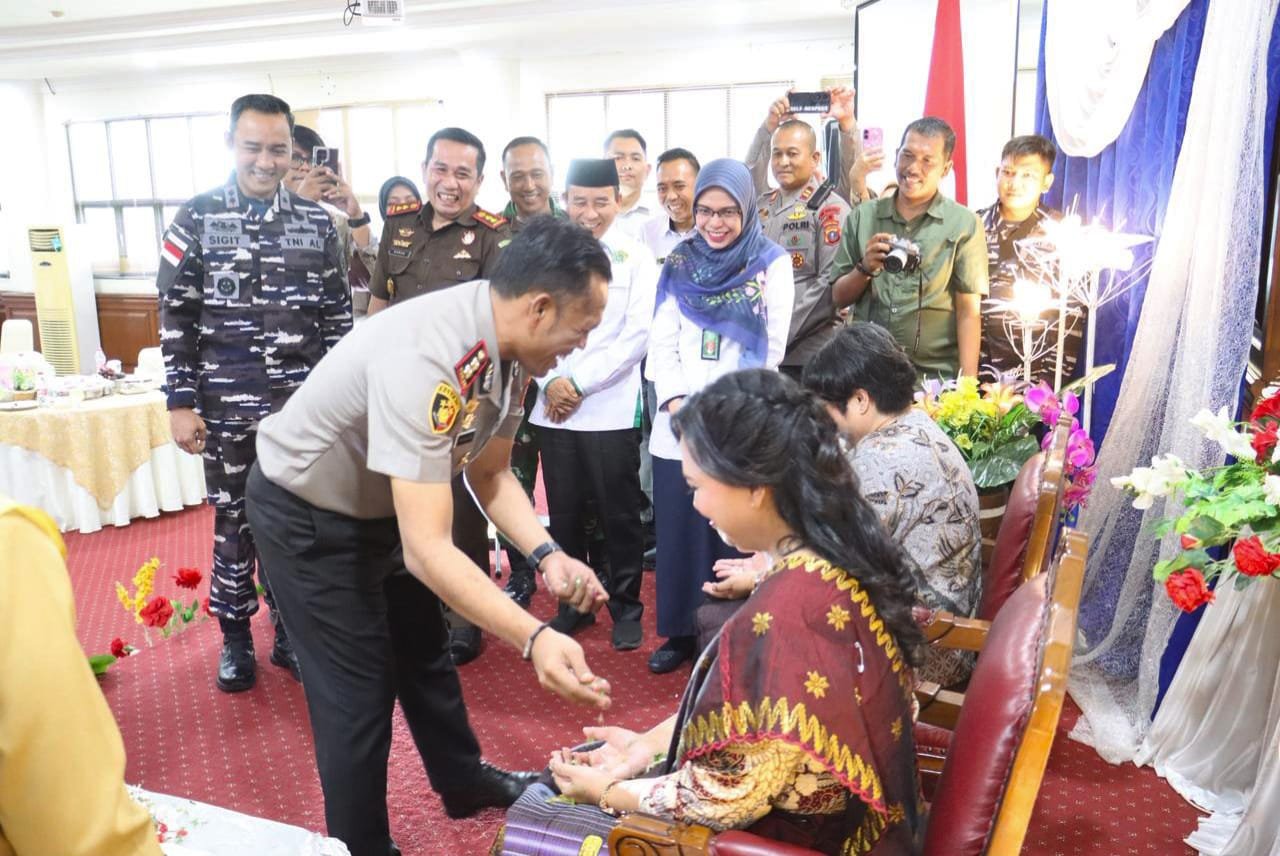 Kapolres Tanjungbalai Hadiri Acara Pisah Sambut Ketua Pengadilan Negeri Tanjungbalai