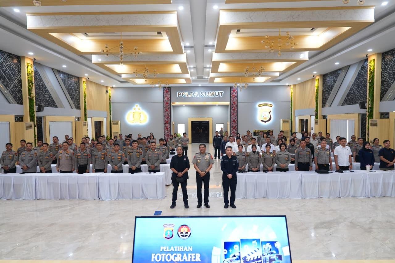 Sihumas Polres Tanjungbalai Ikuti Pelatihan Fotografi dan Video Sinematik di Polda Sumut