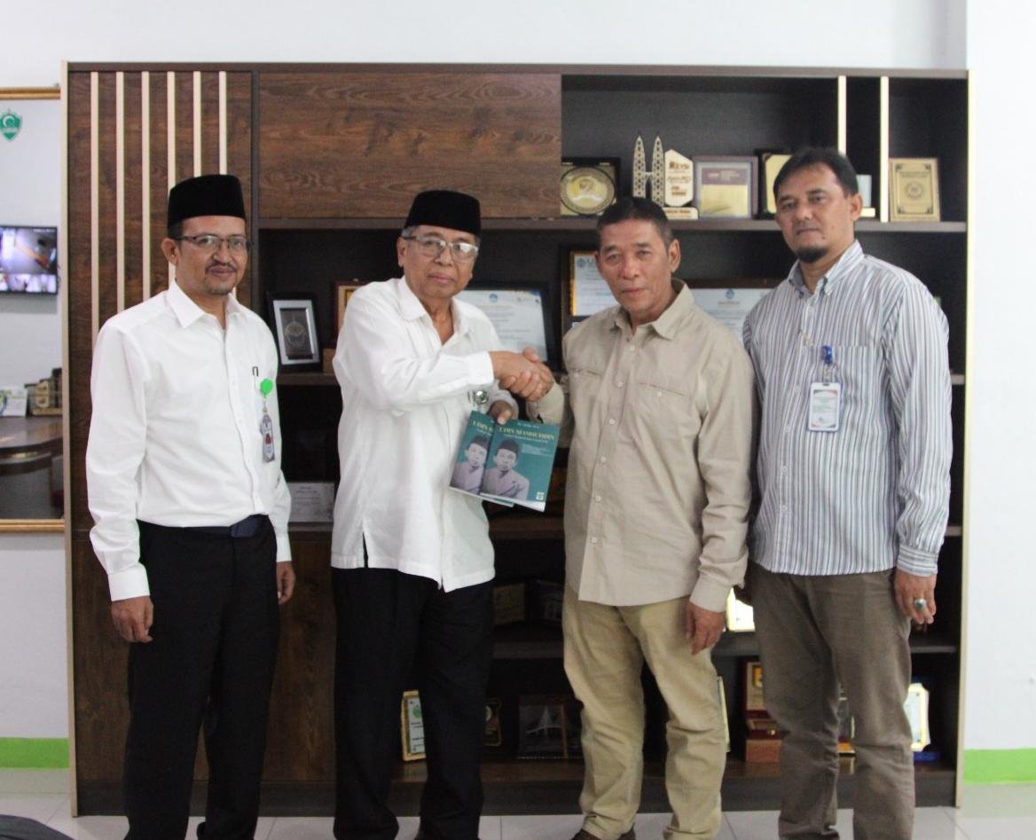 Univesitas Alwashliyah Medan Terima Hibah Buku Biografi Udin Samsudin untuk Perkuat Literasi Sejarah Organisasi