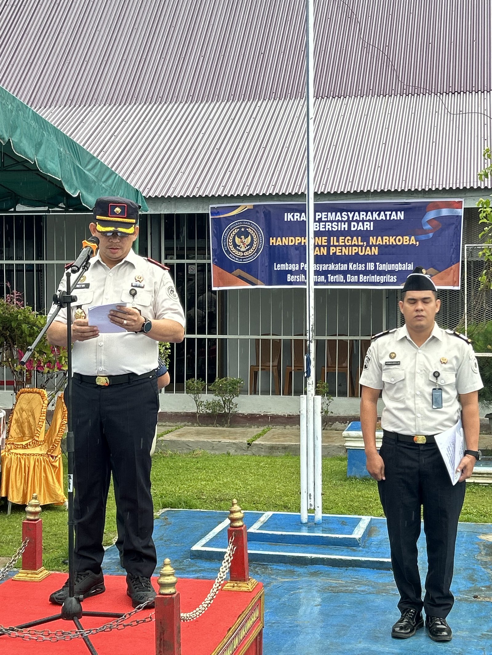 LAPAS TANJUNG BALAI ASAHAN TEGASKAN KOMITMEN ZERO HALINAR, BUKA RUANG VERIFIKASI ATAS SETIAP DUGAAN
