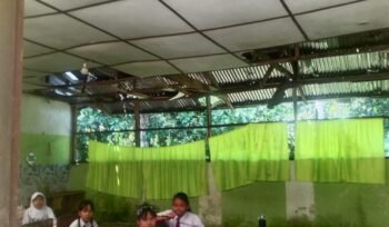 Miris, Tiga Ruang Kelas SDN 056587 Pantai Sampah Rusak Berat, KBM Terganggu