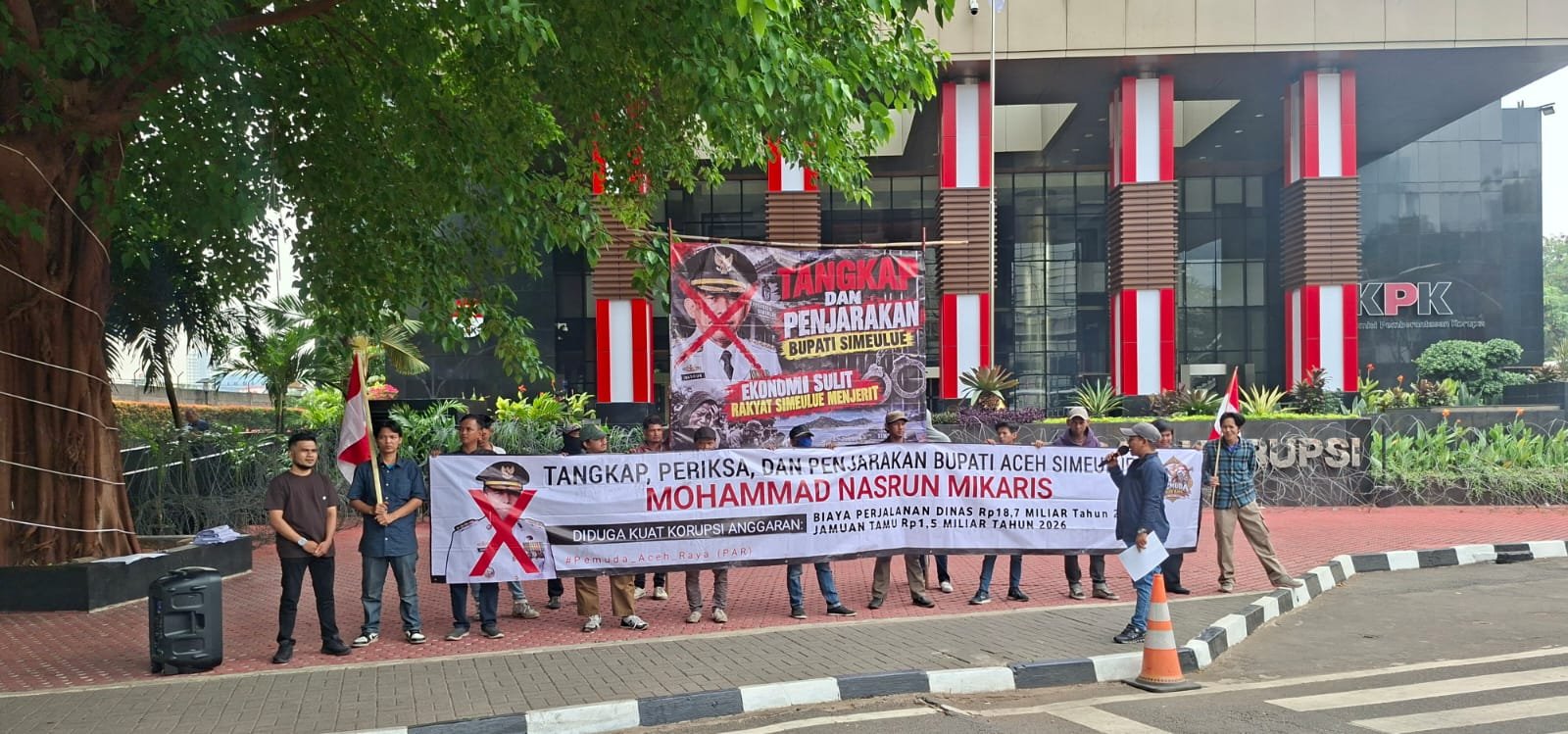 PAR GASPOL DI DEPAN KPK RI: PEMERINTAHAN SIMEULUE DINILAI TAK EFEKTIF, BUPATI DIDESAK MUNDUR!