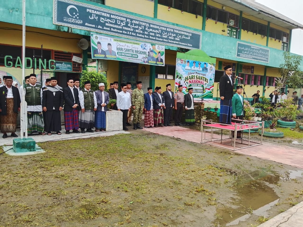 Pesantren Al-Washliyah Bersama Pemko Tanjung Balai Gelar Peringatan Hari Santri Nasional 2026