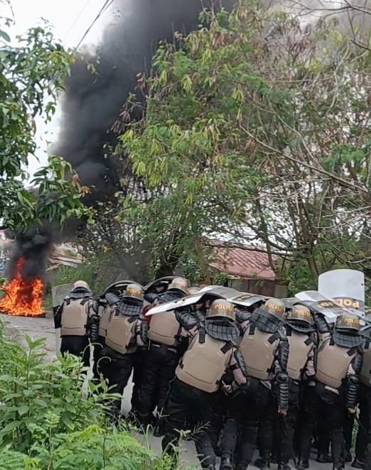 Situasi Menjadi Ricuh Eksekusi Lahan Al Washliyah Tertunda
